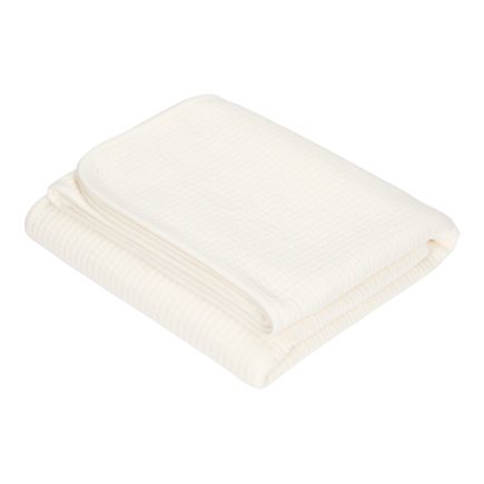 Little Dutch Sommerdecke Kinderbett Pure Soft White 110 × 140 cm