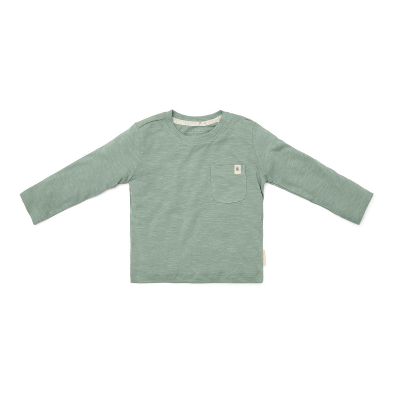 Little Dutch Langarmshirt Forest Green – Produktansicht