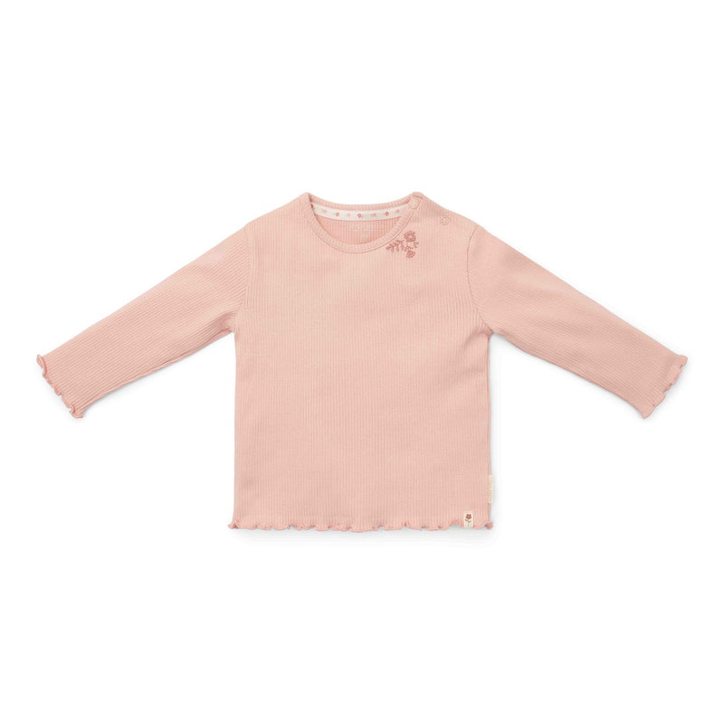 Baby-Langarmshirt Soft Rose Größe 92