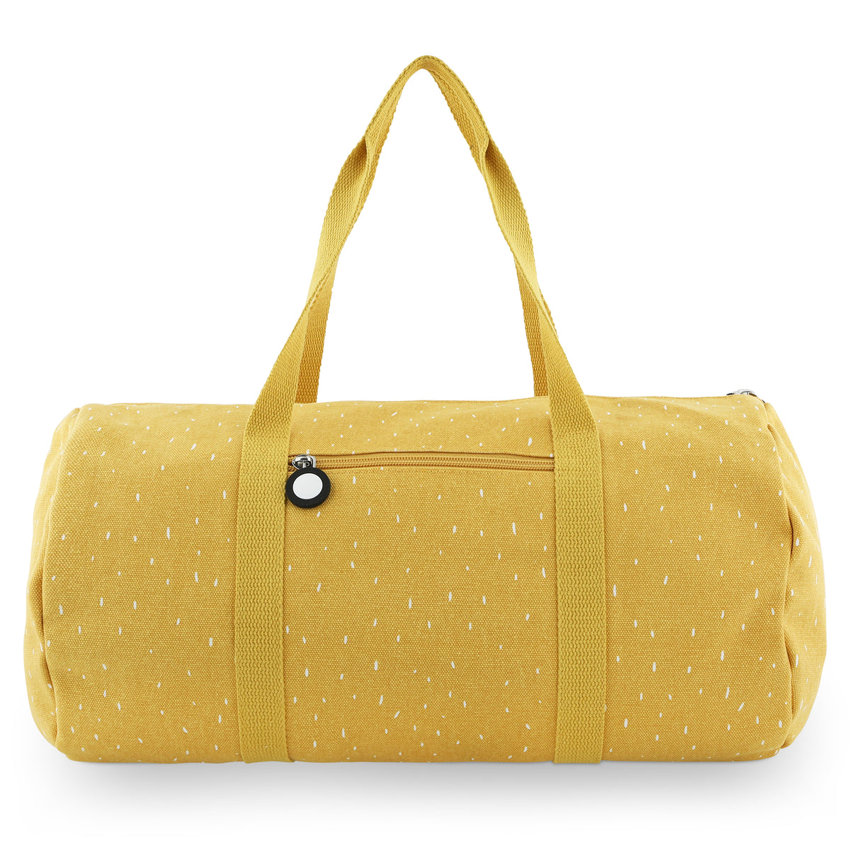 Gelbe Trixie Kindertasche Herr Löwe – runde Sport- und Freizeittasche mit Tiermotiv für Kinder ab 3 Jahren