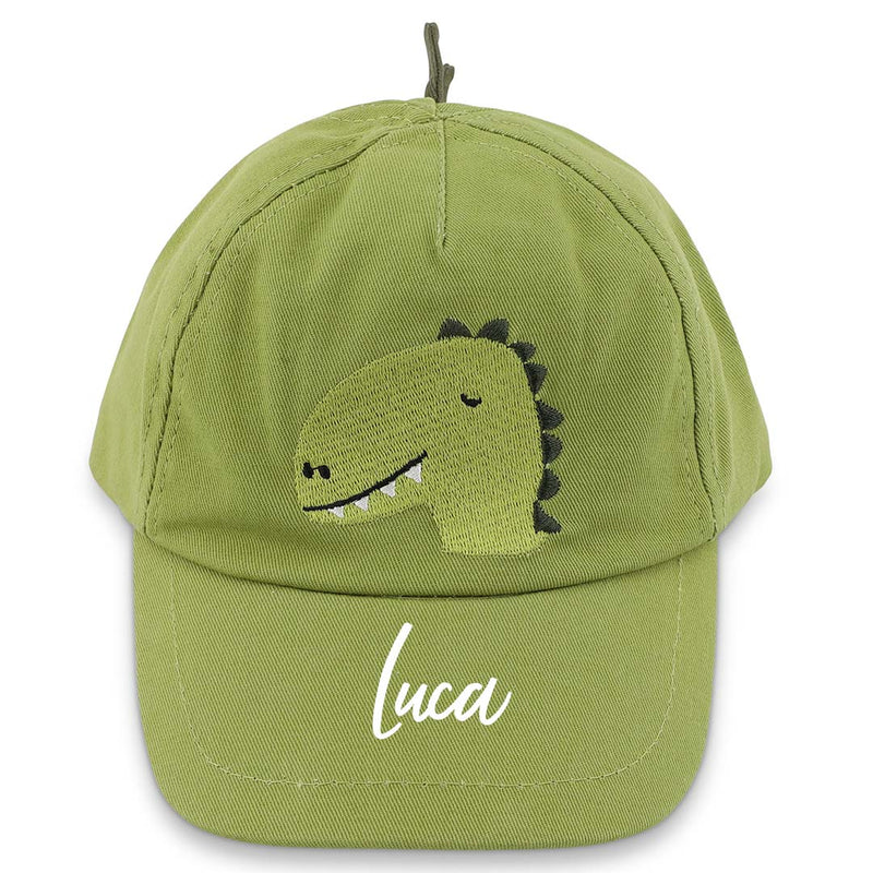 Trixie Kinder-Cap Herr Dino 1–2 Jahre – mit Namen und Dinomotiv