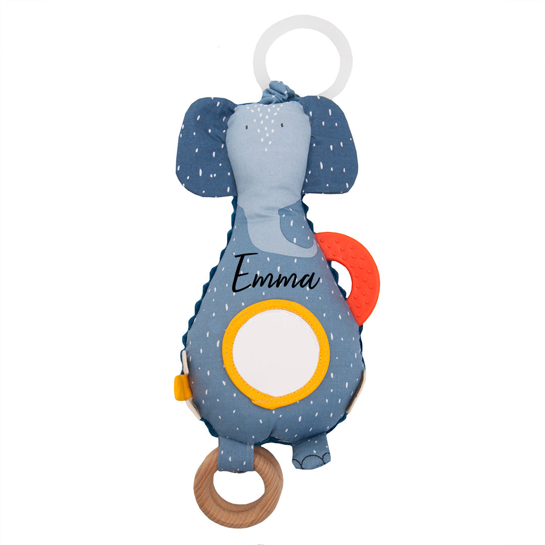 Trixie Aktivitätsspielzeug Frau Elefant mit Spiegel und Beißring