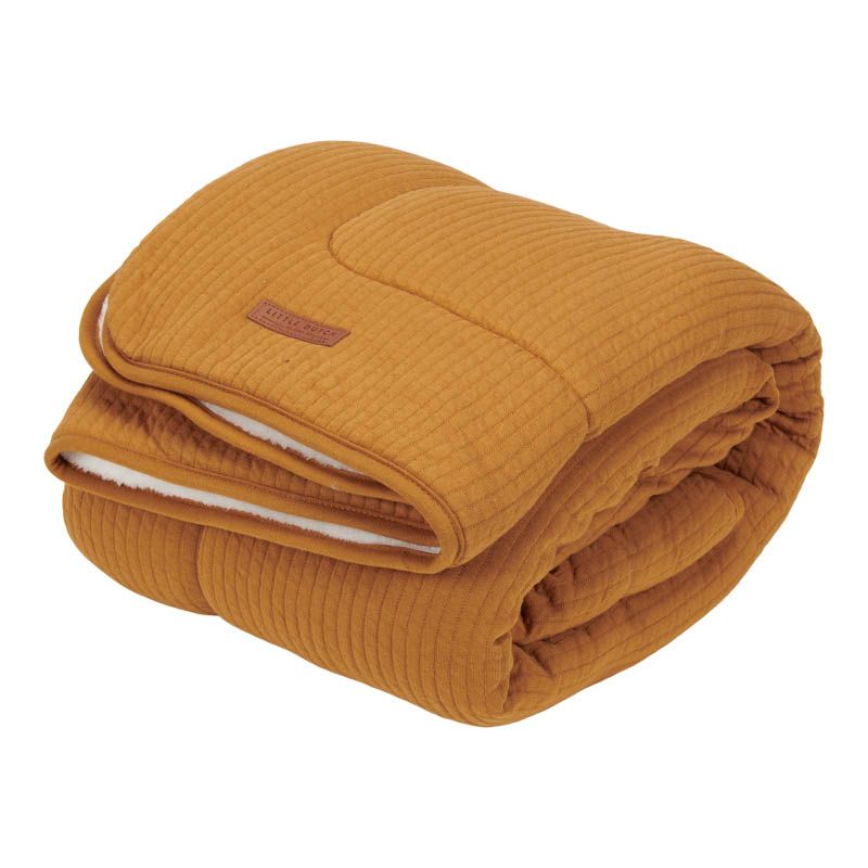 Little Dutch Kinderbettdecke Pure Ochre Spice 110 × 140 cm