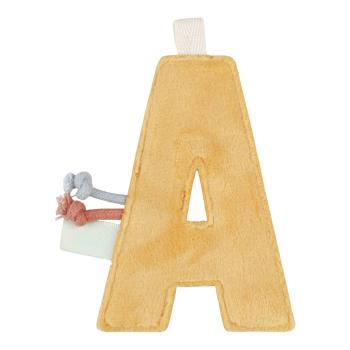 Stoffbuchstabe A für individuelle Namensgirlanden – ca. 11 cm großes Girlanden-Element