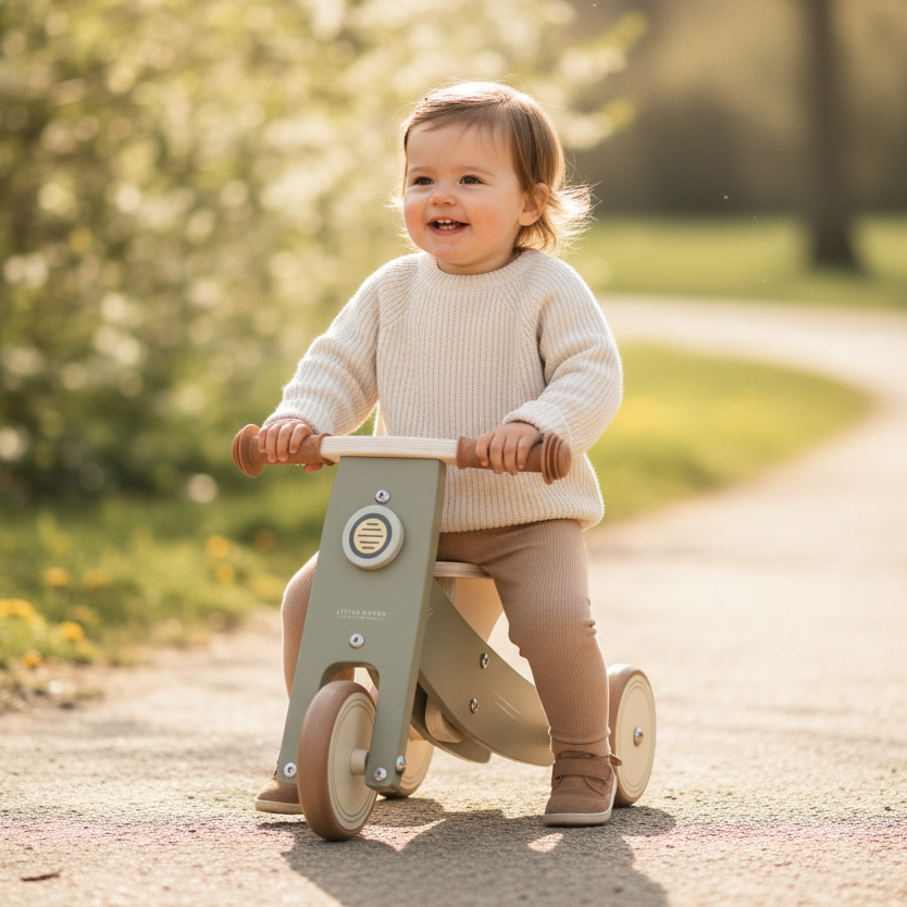 Holz-Dreirad Olive von Little Dutch – Modell LD7124