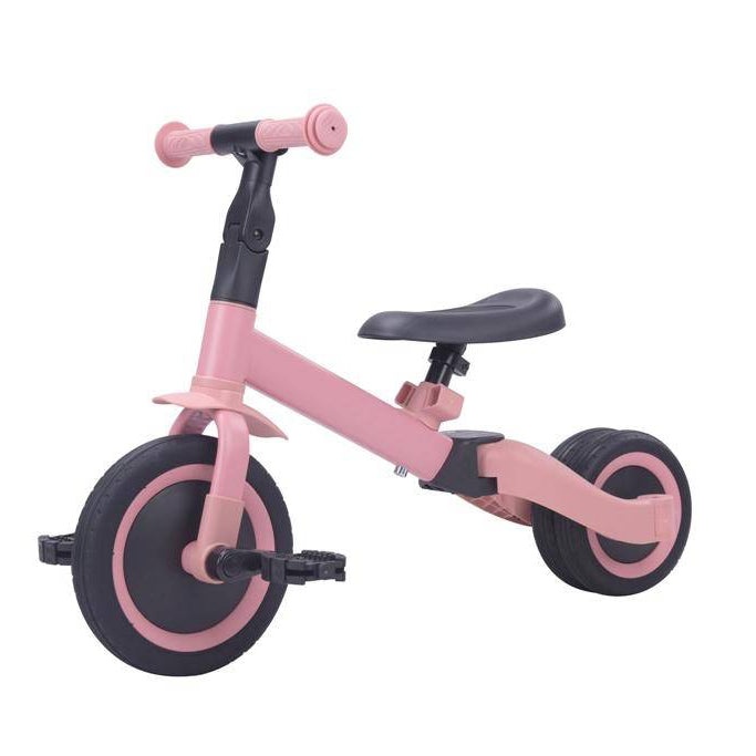 Topmark KAYA Pink beim Umbau vom Dreirad zum Laufrad
