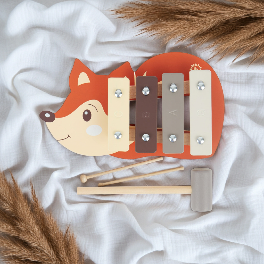 Bieco Mini Xylophon Fuchs