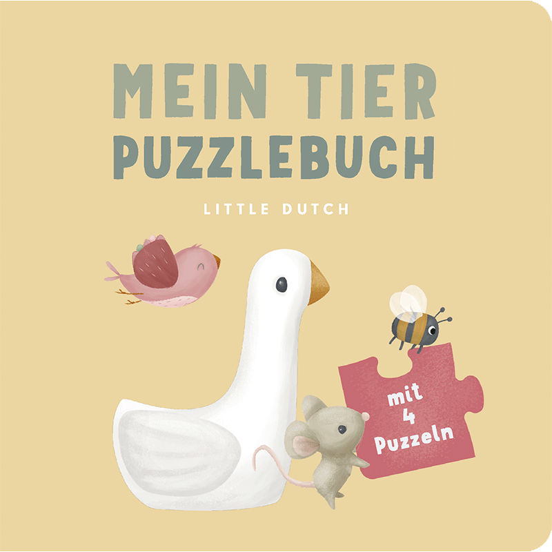 Little Dutch My Animal Puzzle Book