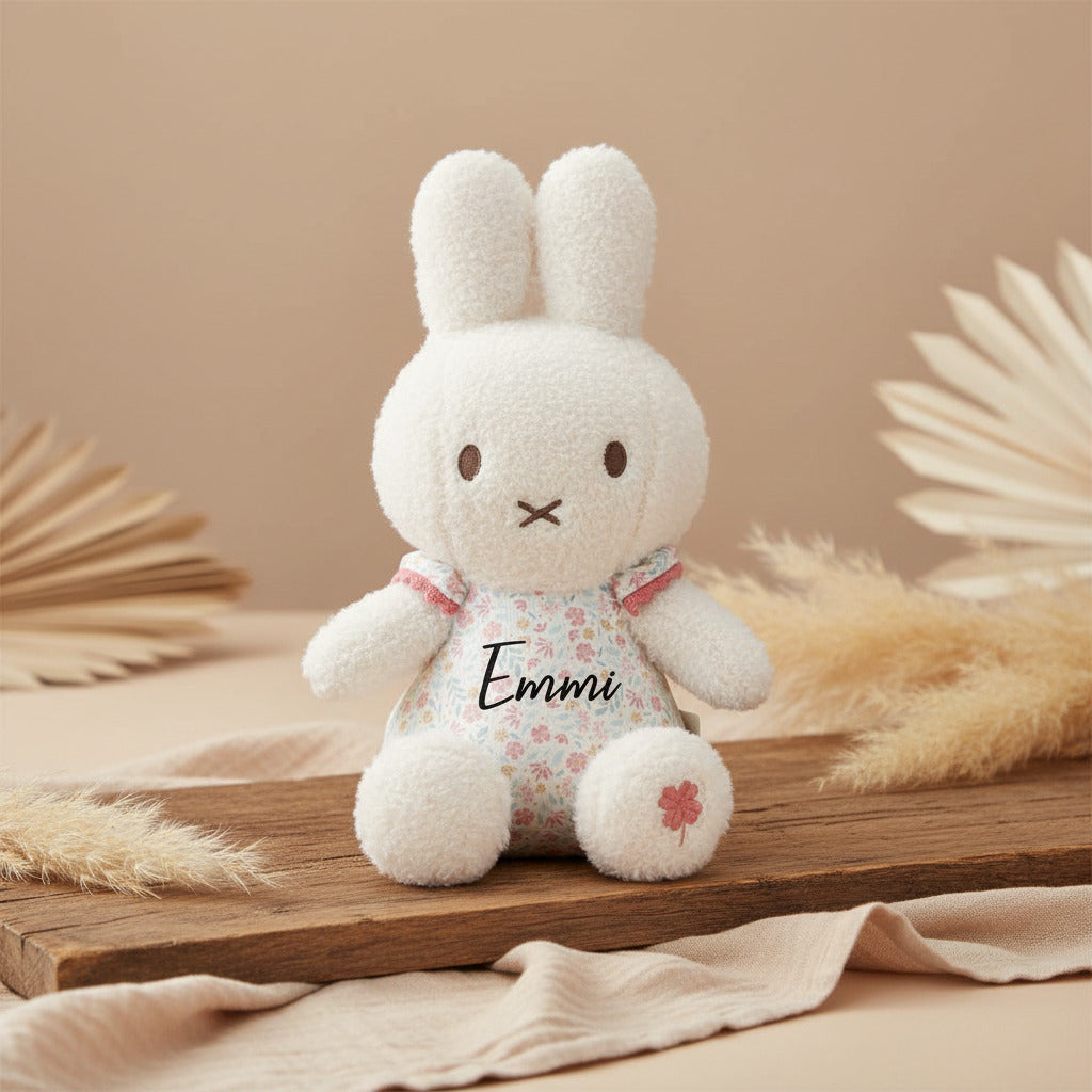 Miffy Kuscheltier Lucky Blossom 30 cm – personalisierbar