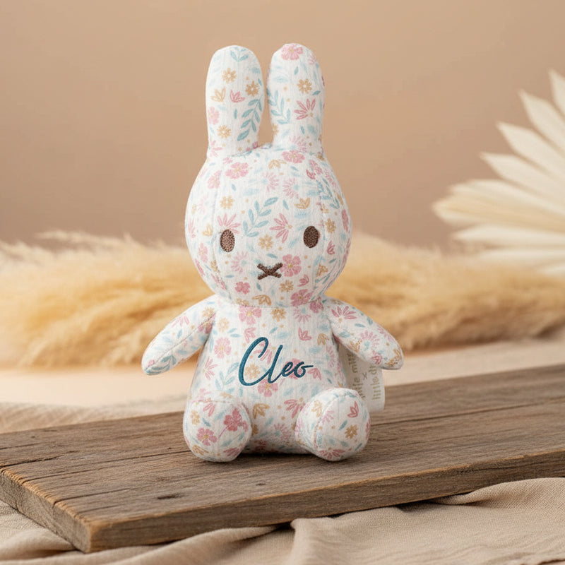 Peluche conejo Lucky Blossom con estampado integral, 15 cm x Miffy