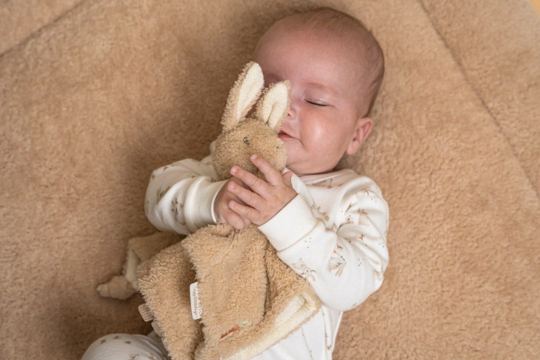 Schnuffeltuch Hase Baby Bunny von Little Dutch – kuscheliges Baby-Tuch aus weichem Polyester für Geborgenheit ab Geburt