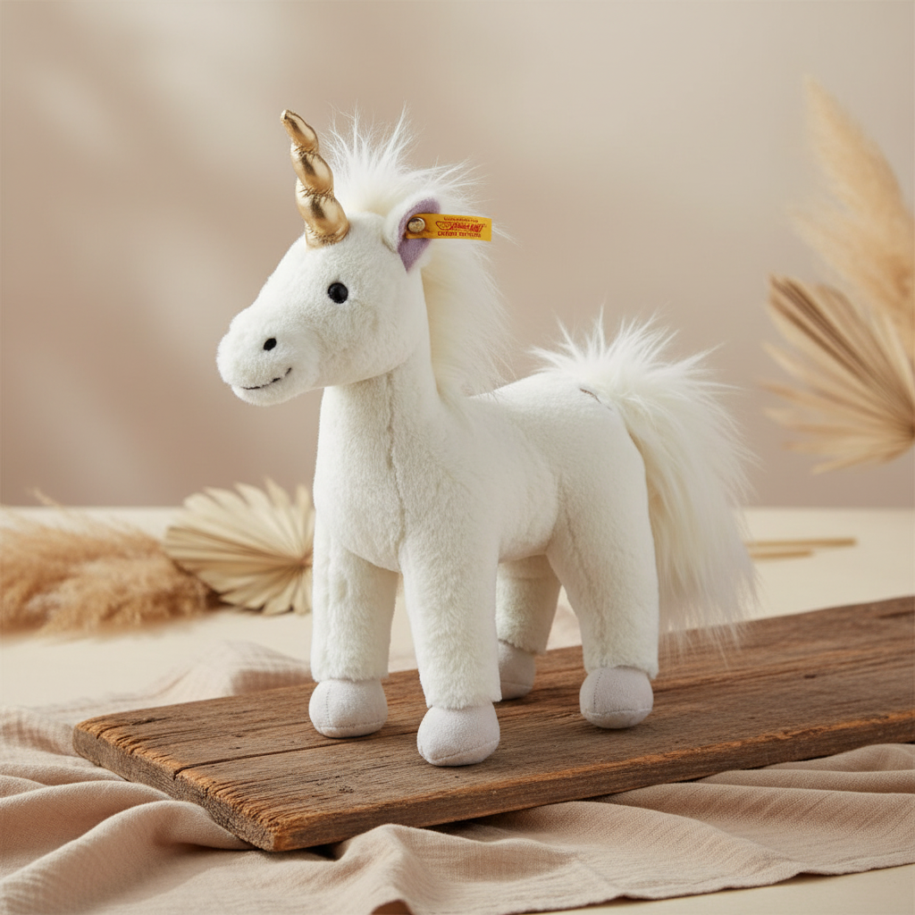 Steiff Einhorn Unica stehend Weiß 27 cm