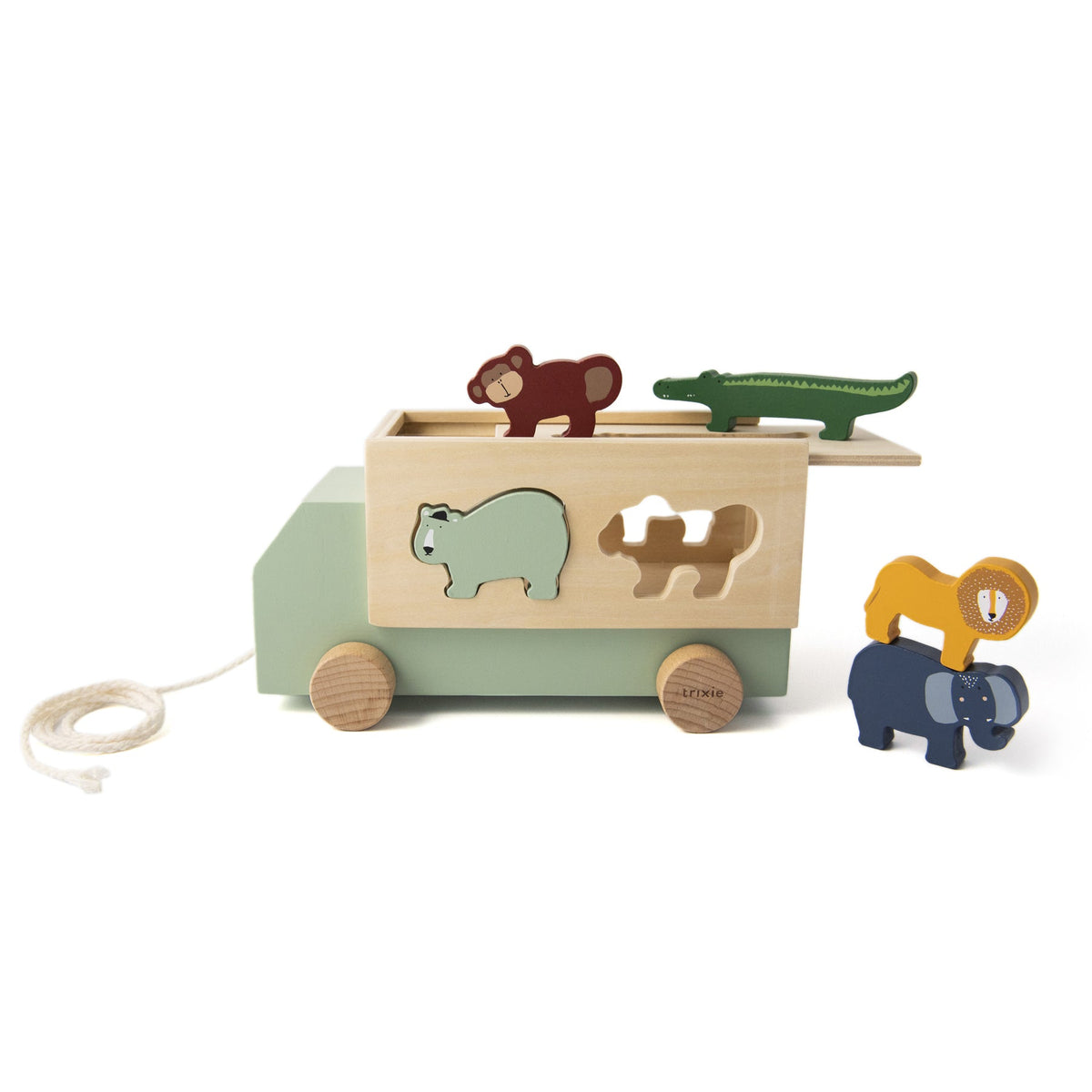 Trixie Holz-Truck mit Tieren