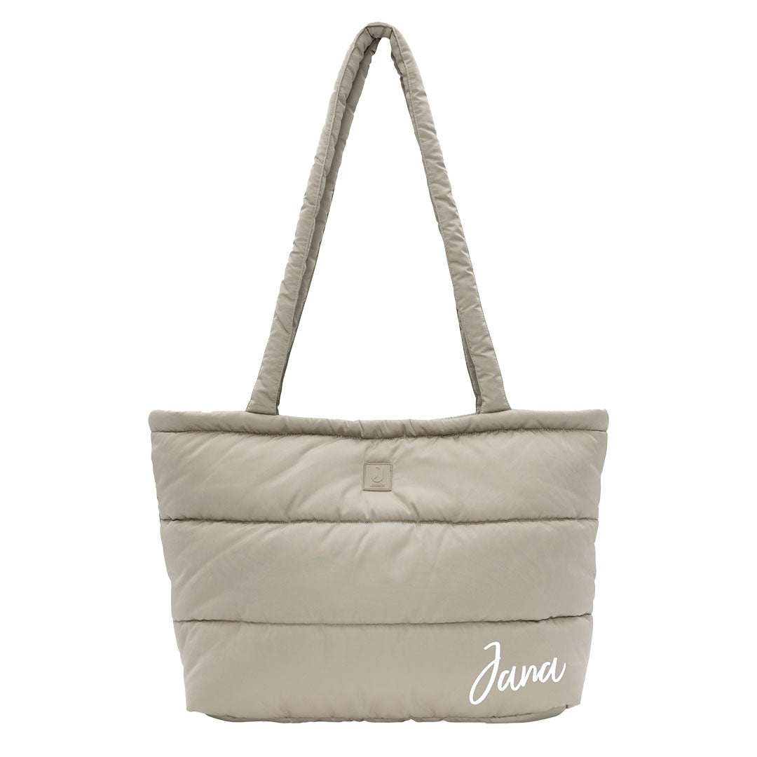Jollein Wickeltasche Olivgrün mit Wickelauflage – personalisierbar