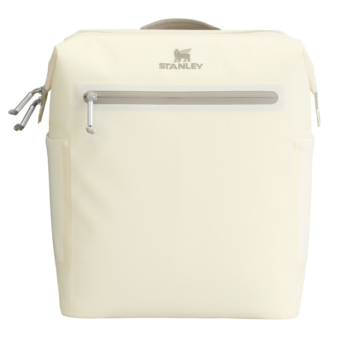 Stanley All Day Madeleine Kühlrucksack Cream Detailansicht
