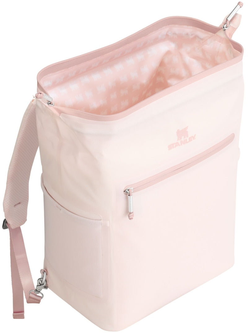 Stanley All-Day Madeleine Kühlrucksack 14 L in Rose Quartz – weitere Produktansicht