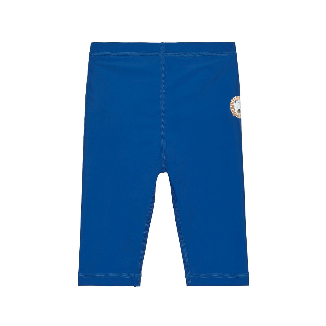 Lässig Badehose Blau in Größe 92 mit Windeleinsatz und UV-Schutz 60