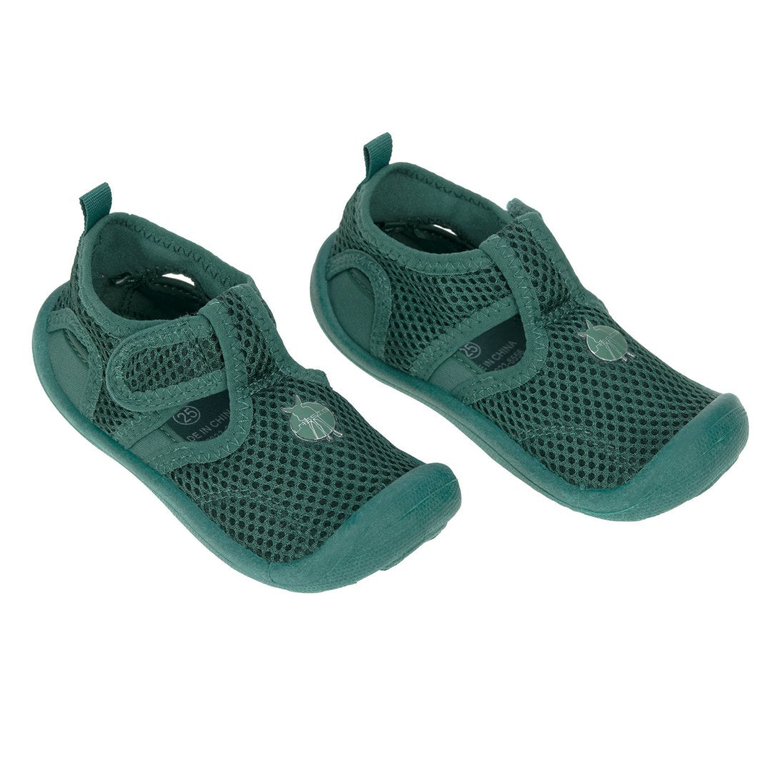Lässig Kinder-Badeschuhe Grün Gr. 19 mit Klettverschluss