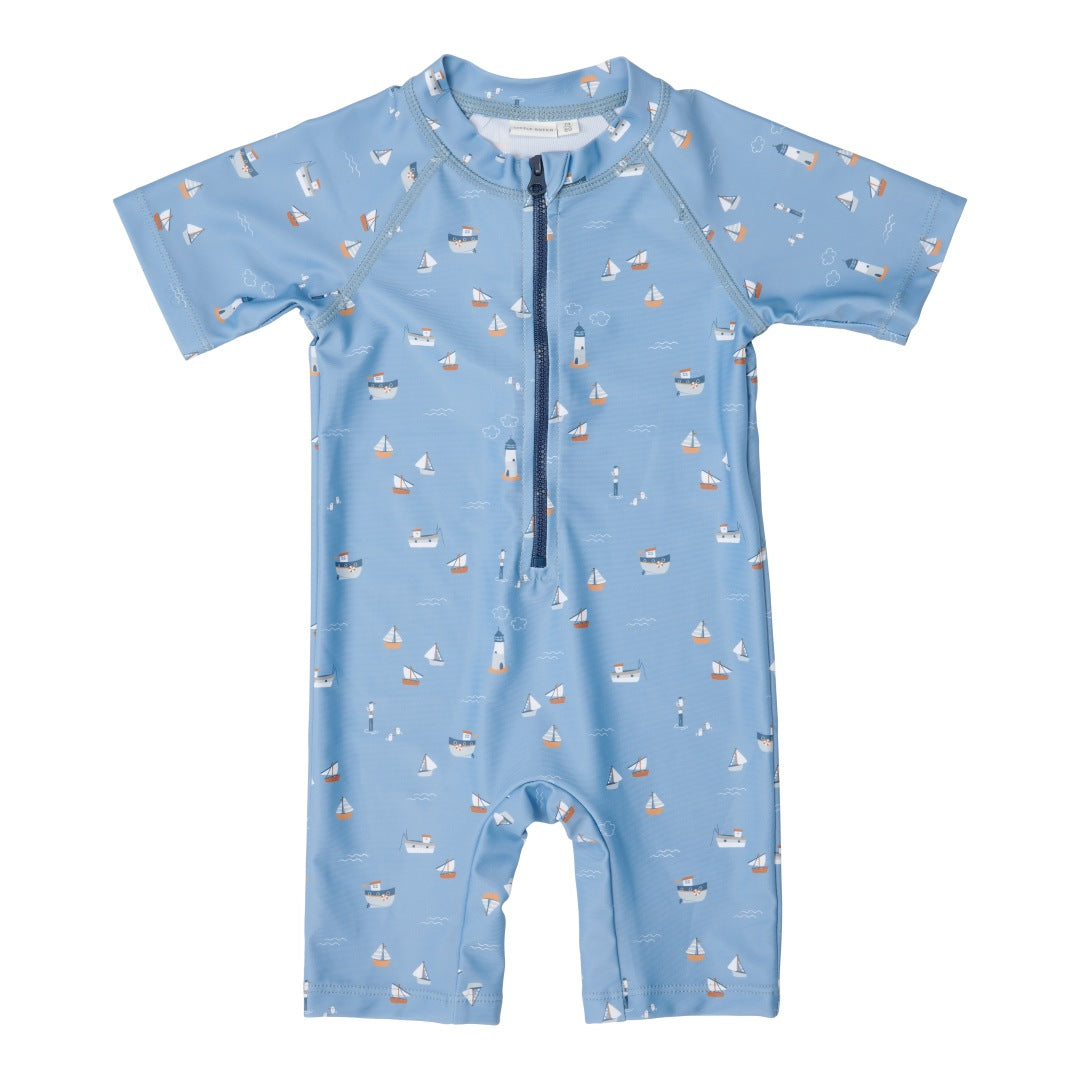 Little Dutch Badeanzug Sailors Bay Dark Blue Größe 98/104