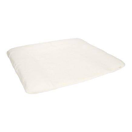 Little Dutch Wickelauflagenbezug Pure Soft White 75 × 85 cm