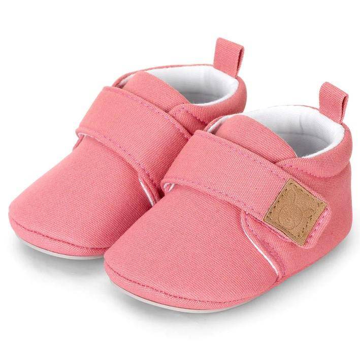 Chaussons bébé roses T. 21/22 | Sterntaler
