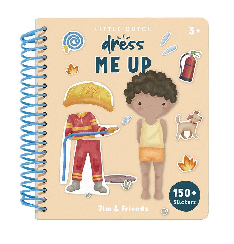 Little Dutch Dress Me Up Stickerbuch Jim & Friends