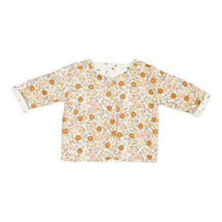 Wendejacke Vintage Little Flowers / White Blossom Größe 50/56 | Little Dutch