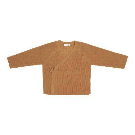 Cárdigan cruzado Almond Talla 80 | Little Dutch