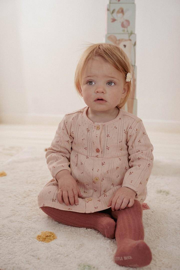 Kleid langärmlig Fairy Flowers | Little Dutch