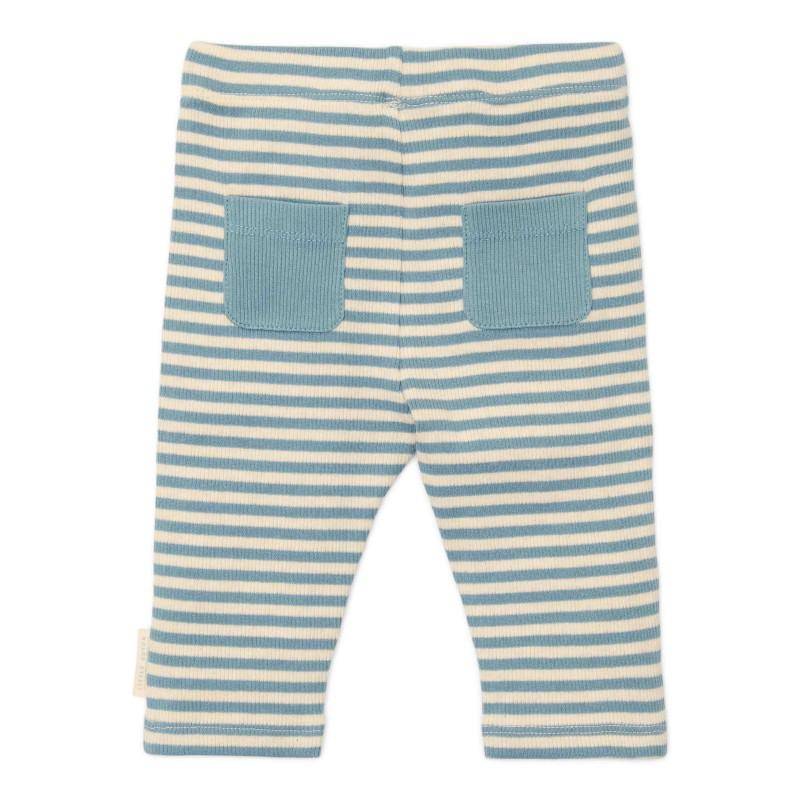 Little Dutch Babyhose Stone Blue Stripe – Detailansicht