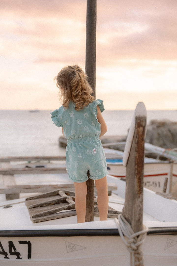 Traje de baño Ocean Treasures Surf Blue | Little Dutch