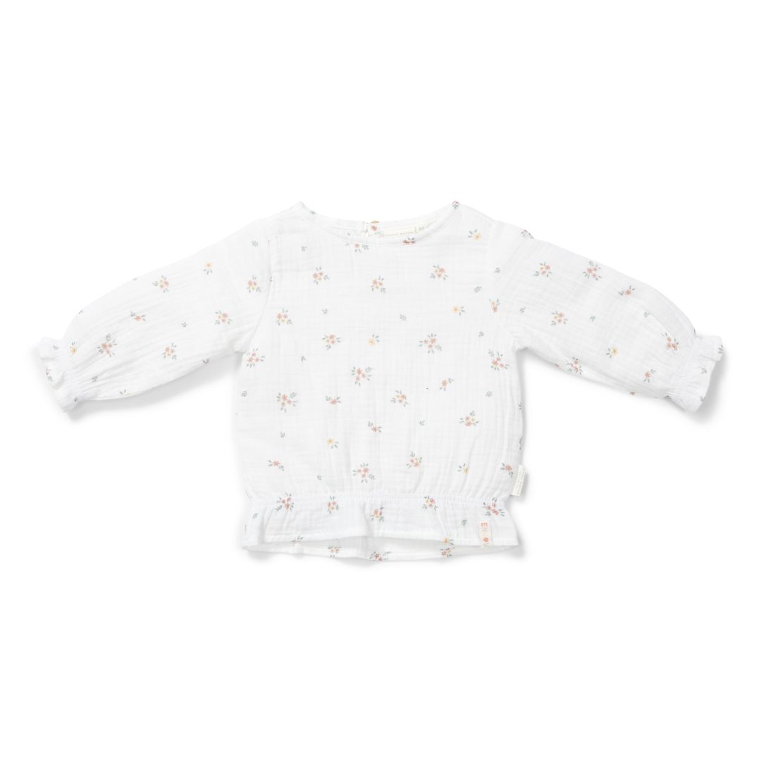 Little Dutch Bluse White Meadows Größe 98