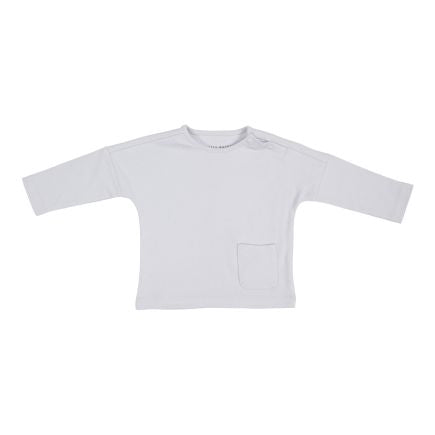 Hellblaues Baby-Sweatshirt – Detailansicht