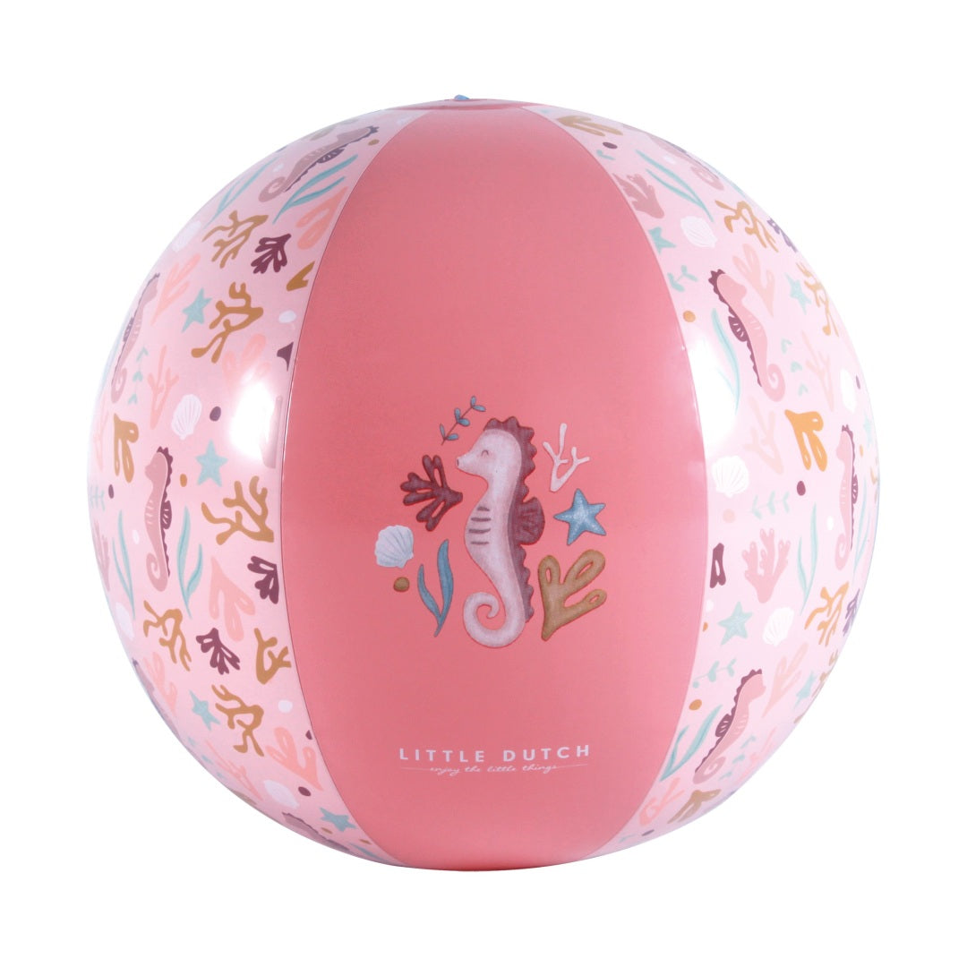 Little Dutch Strandball Ocean Dreams Pink für Strand und Pool