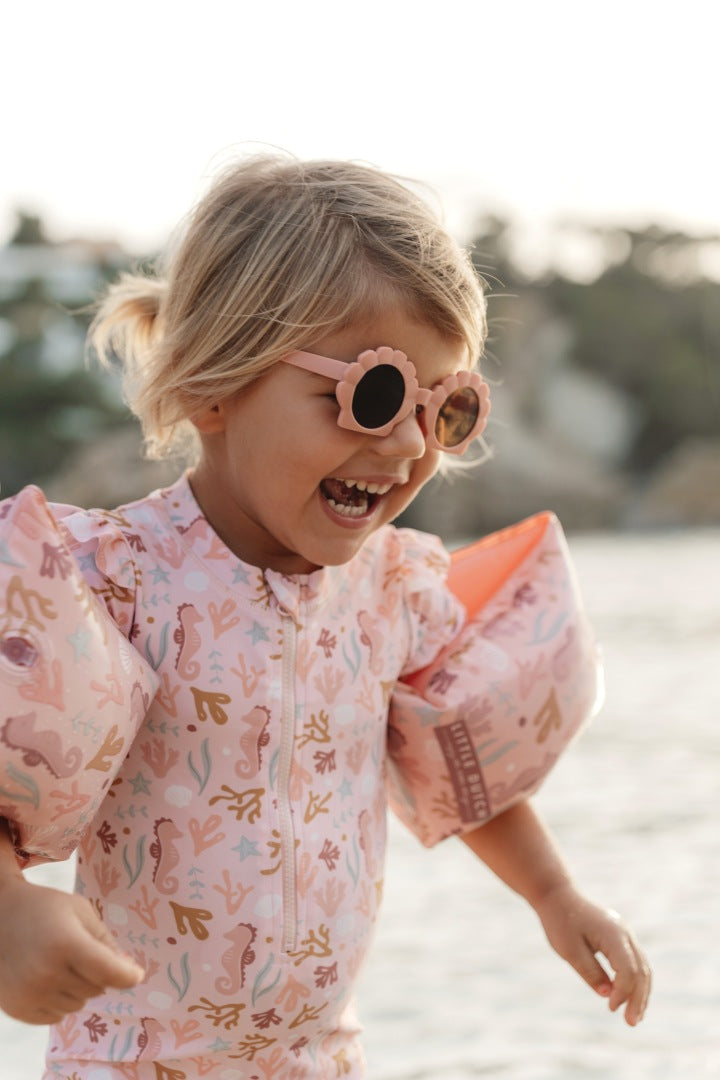 Ocean Dreams Pink Schwimmhilfe von Little Dutch für Kinder von 2 bis 6 Jahren