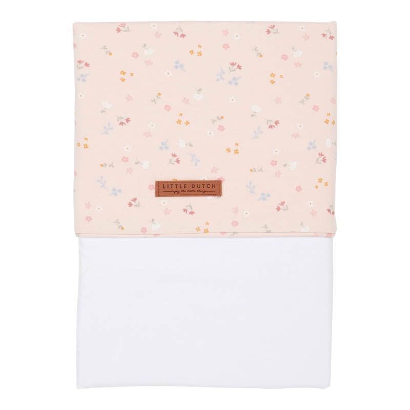 Wiegdeken Little Pink Flowers 70×100 cm | Little Dutch