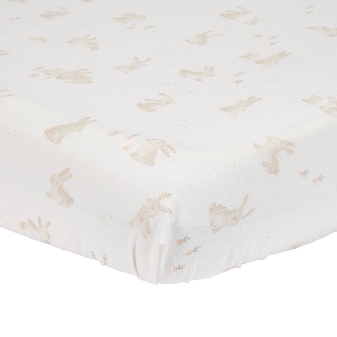 Little Dutch Spannbettlaken Baby Bunny 40 × 80 cm – zweite Produktansicht