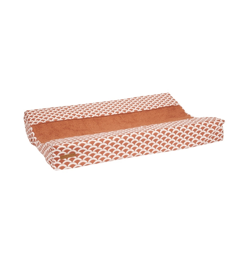 Little Dutch Changing Mat Cover Pure Rust 44 x 68-72 cm