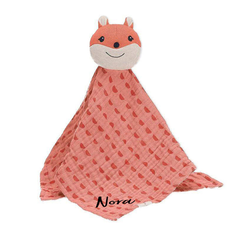 Sterntaler Schnuffeltuch Eichhörnchen Enna Orange personalisierbar