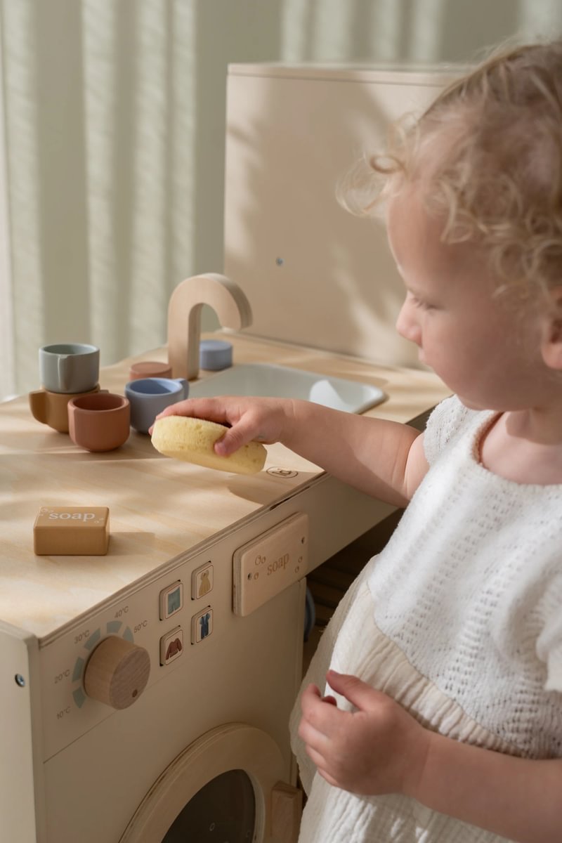 Wasmachine & vaatwasser van hout | Little Dutch