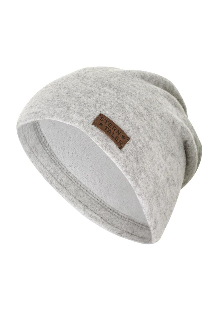 Sterntaler Slouch-Beanie Melange Hellgrau Größe 47