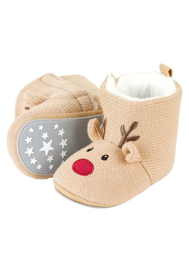 Sterntaler Baby-Stiefel Rentier Beige Größe 22 Produktansicht
