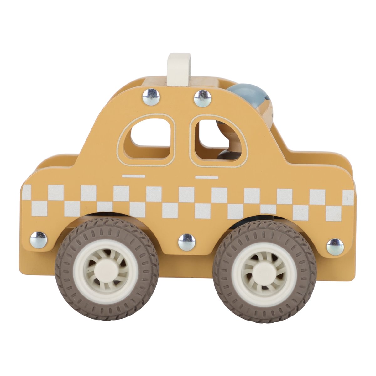 Little Dutch Holz-Taxi 13,5 × 11 × 7,2 cm