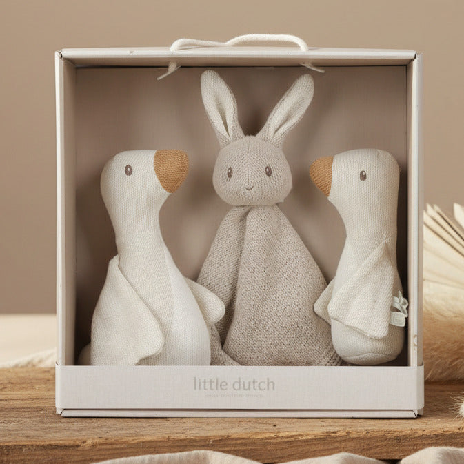 Little Dutch Gestricktes Geschenkset Newborn Naturals GRS