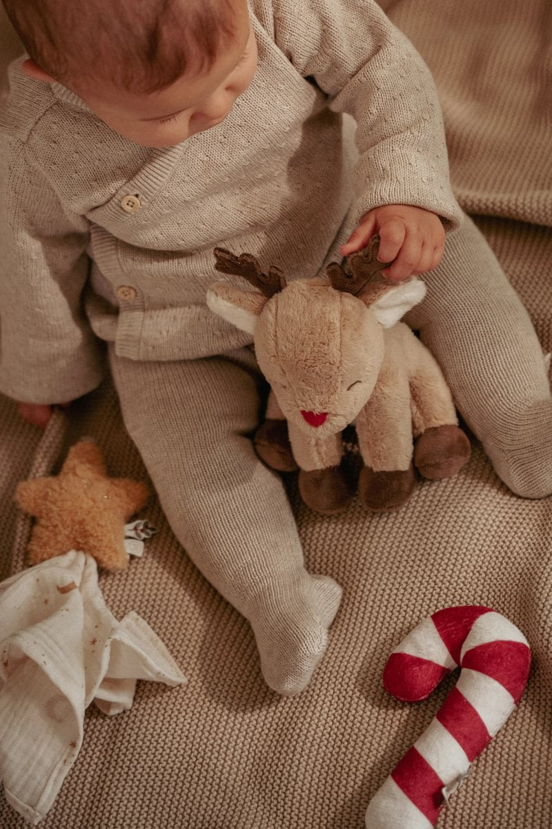 Baby-Geschenkset Weihnachten 3-teilig – Geschenkidee ab Geburt