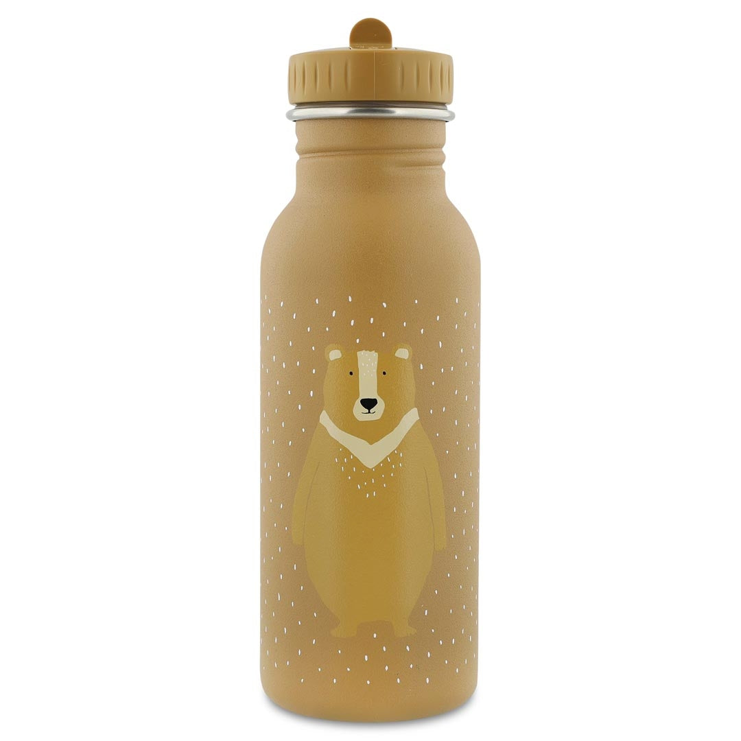 Trixie Trinkflasche 500ml Herr Bär – Frontansicht mit Bärenmotiv
