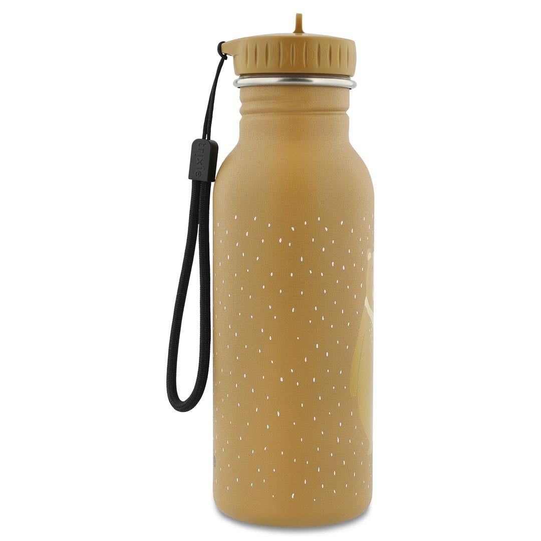 Trixie Trinkflasche 500ml Herr Bär – Seitenansicht mit Trageschlaufe