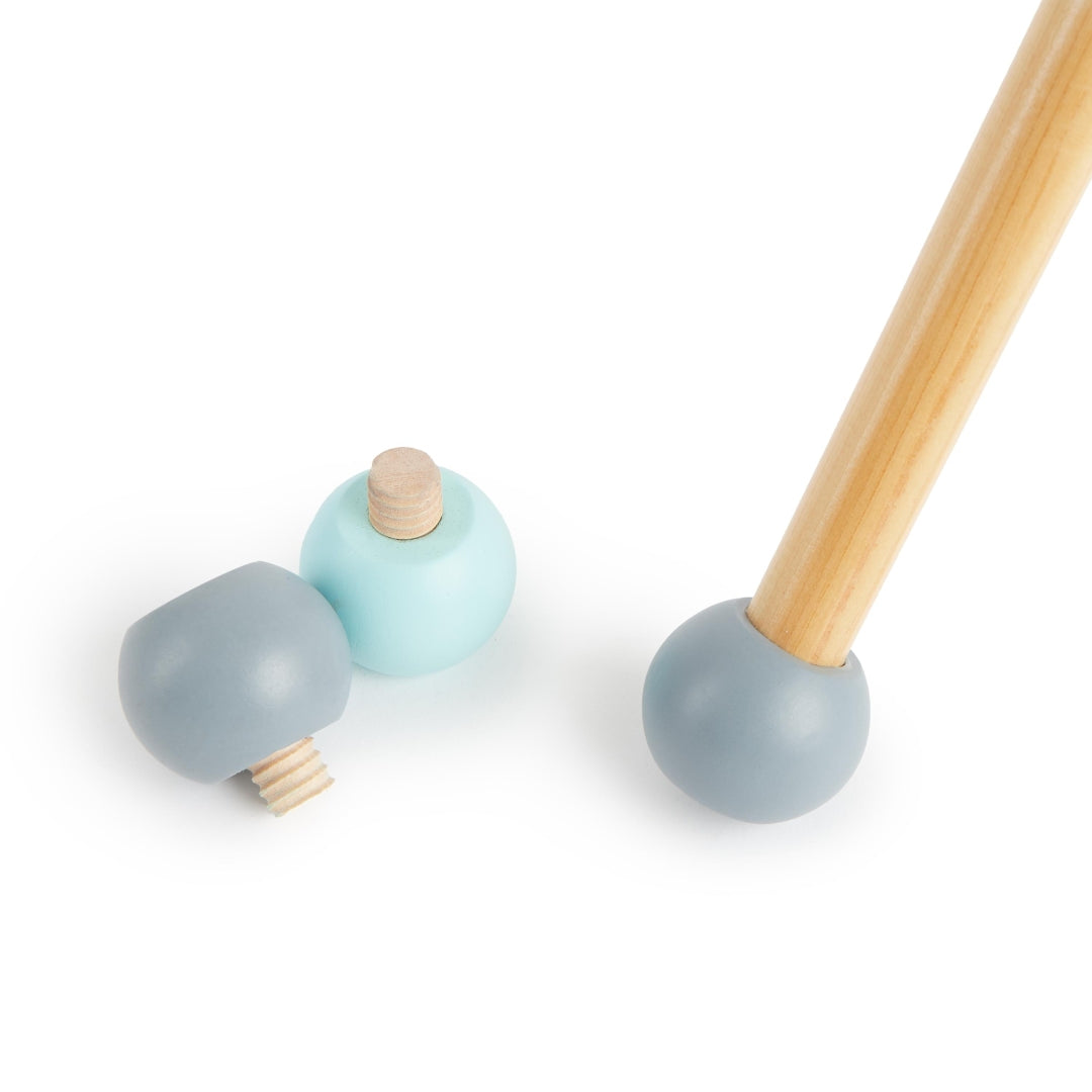Bieco Holz-Spielbogen Elefant mit Anhängern und Spielelementen