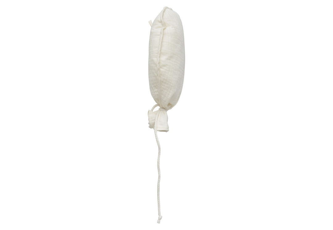 Jollein Stoffballon Ivory aus hydrophiler Baumwolle – Detailansicht