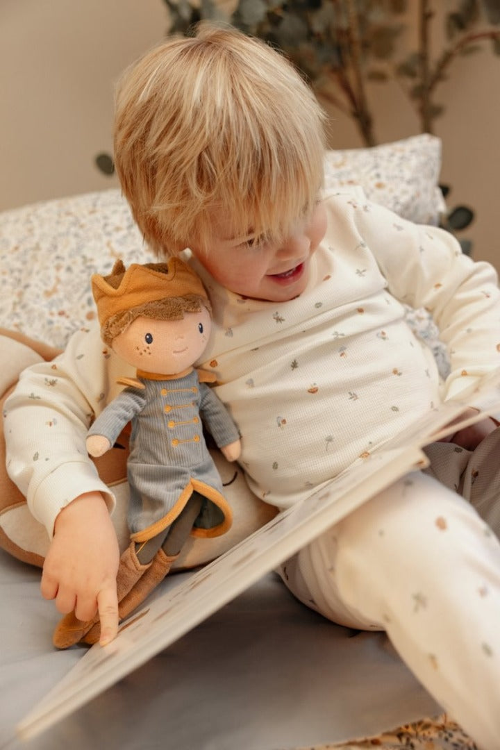 Muñeco de peluche Príncipe Jim 35 cm | Little Dutch